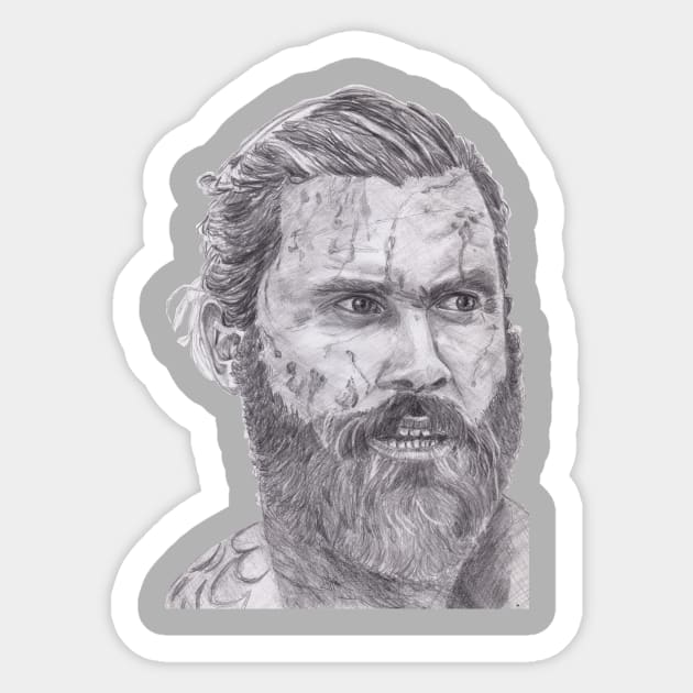 Vikings Rollo Lodbrock Sticker by TaliArtiYa